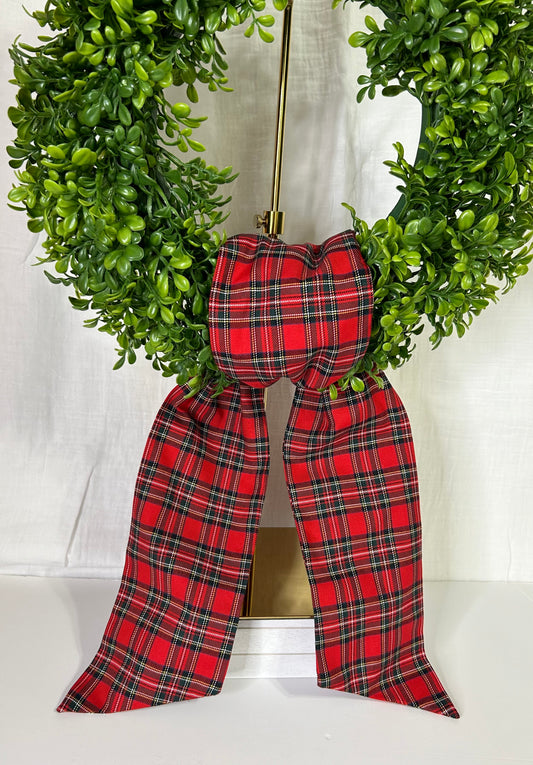 Stewart Tartan Cotton Wreath Sash