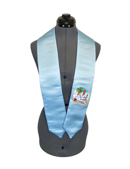 Two -toned Sublimation Graduation Stole Blank